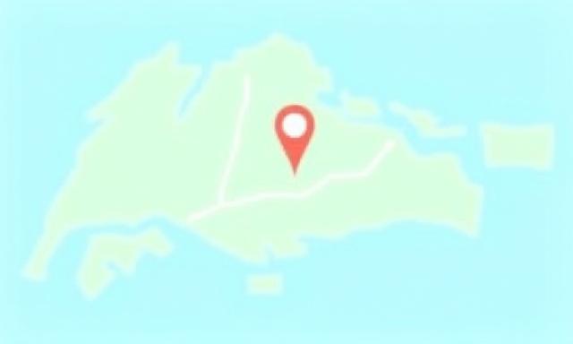 Static map showing Western Islands Singapore location